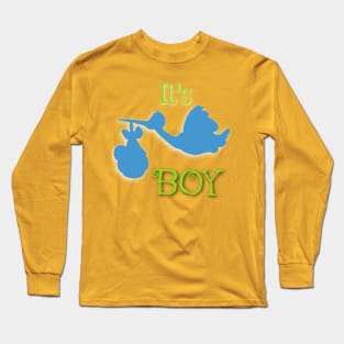 News: It's a boy Long Sleeve T-Shirt